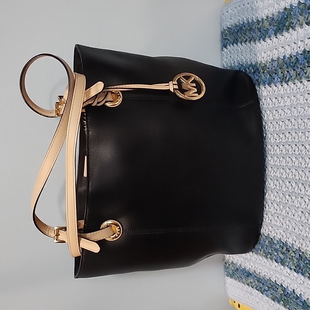 Michael Kors Tote Bag Black/Beige